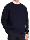 Center Back Stripe Crewneck Sweatshirt Navy - THOM BROWNE - BALAAN 3