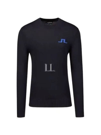 Golf Gus Crew Neck Knit Top JL Navy - J.LINDEBERG - BALAAN 2