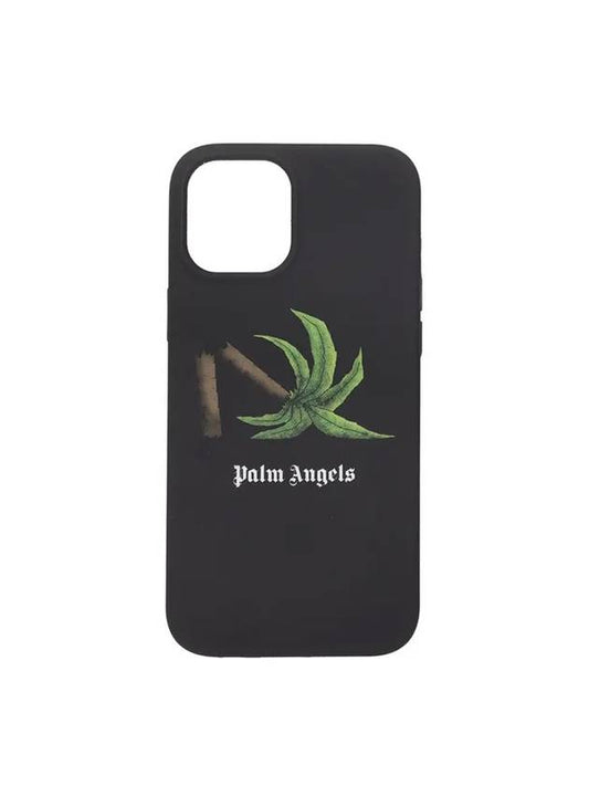 Broken Palm iPhone 12 Pro Max Phone Case Black - PALM ANGELS - BALAAN 1