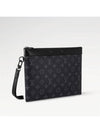 Monogram Eclipse Pochette Pouch Bag Black - LOUIS VUITTON - BALAAN 3