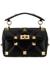 Rockstud Shoulder Bag Black - VALENTINO - BALAAN 1