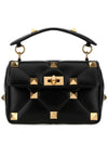 Rockstud Shoulder Bag Black - VALENTINO - BALAAN 1