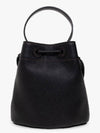 Mini Grainy Leather TB Bucket Bag Black - BURBERRY - BALAAN 5