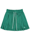 HEAVY MESH PLEATS Mesh banding pleated skirt - MONBIRDIE GOLF - BALAAN 2