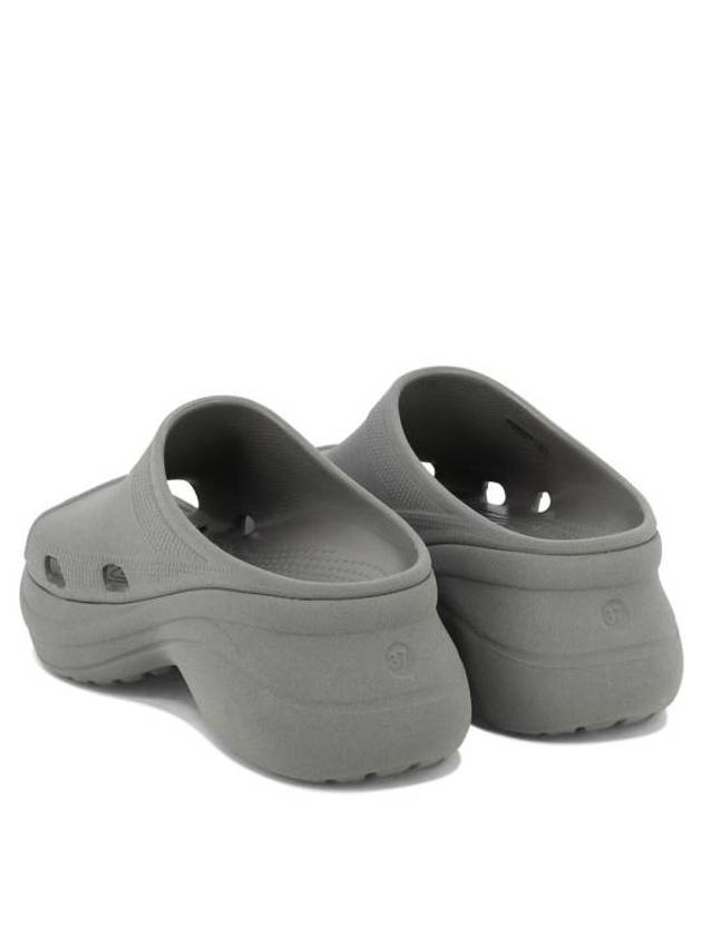 Pool Platform Slipper Grey - BALENCIAGA - BALAAN 5