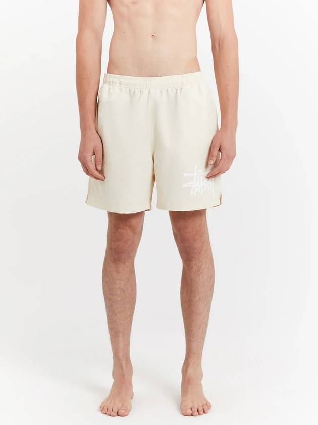 Big Graffiti Water Shorts Cream - STUSSY - BALAAN 4