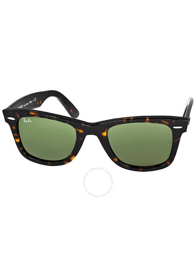 Ray Ban Original Wayfarer Classic Green Classic G-15 Unisex Sunglasses RB2140 902 50 - RAY-BAN - BALAAN 1