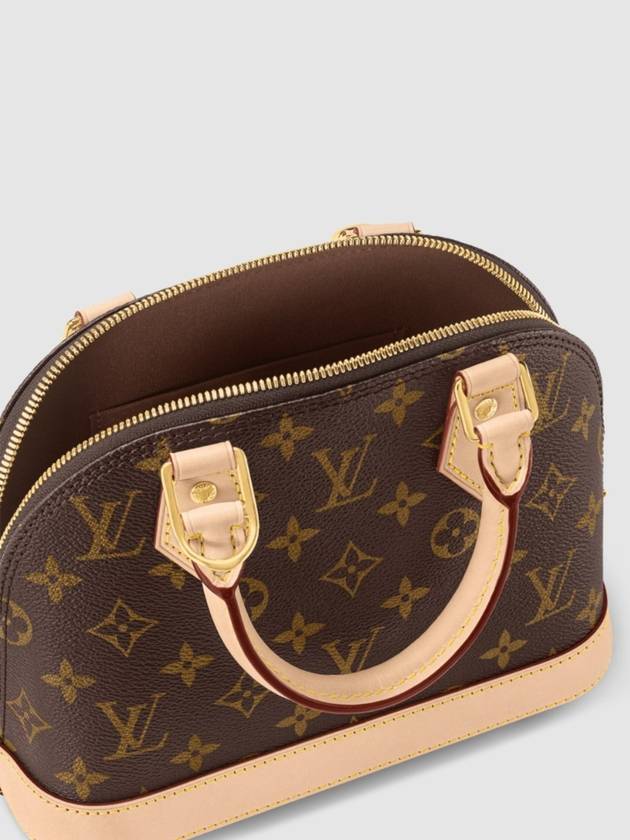 Alma BB Monogram Tote Bag Brown - LOUIS VUITTON - BALAAN 5