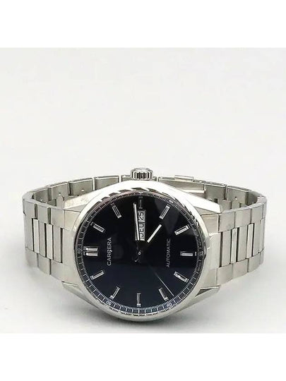 WBN2012 CARRERA Classic Day Date Caliber 5 See through Back Automatic Blue Dial Steel Men s Watch - TAG HEUER - BALAAN 2