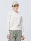 Side Zipper Color Scheme Beige Sweatshirt DO3222SW22-1 - DOYOUKNOWMC GOLF WEAR - BALAAN 2