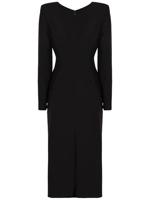 Emporio Armani V-Neck Dress - EMPORIO ARMANI - BALAAN 2