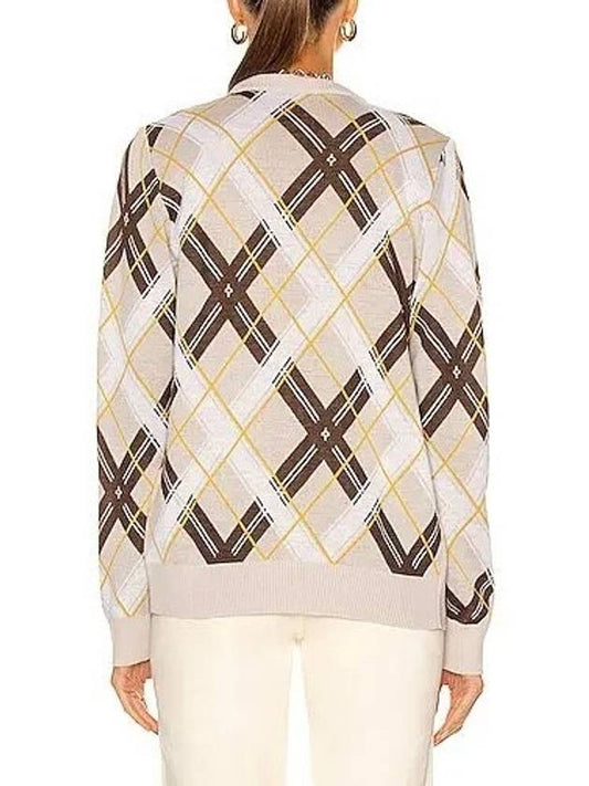 Women's Argyle Cardigan WMCARDIGAN6 - Y/PROJECT - BALAAN 2