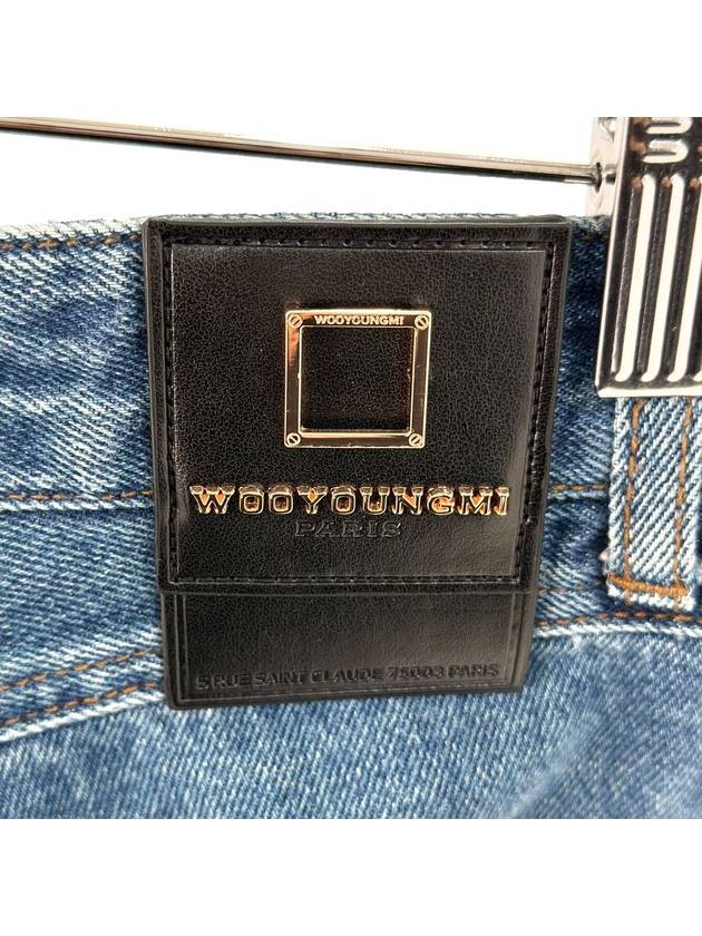 48 WYM Men s Blue Straight Denim Pants - WOOYOUNGMI - BALAAN 7