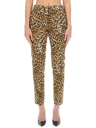 PANTS WITH ANIMAL PATTERN - MOSCHINO - BALAAN 1