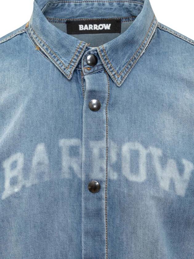 Barrow Denim Shirt - CLAIRE BARROW - BALAAN 3