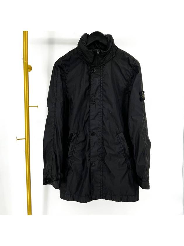 Membrana windbreaker hooded jacket black size M - STONE ISLAND - BALAAN 2