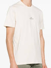 30/1 Jersey Graphic Short Sleeve T-Shirt Beige - CP COMPANY - BALAAN 5