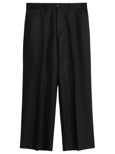 Sailor Maitre D Wool Straight Pants Black - OUR LEGACY - BALAAN 2