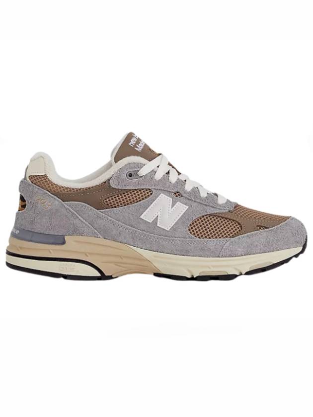 993 Made in USA Low Top Sneakers Grey Driftwood - NEW BALANCE - BALAAN 2