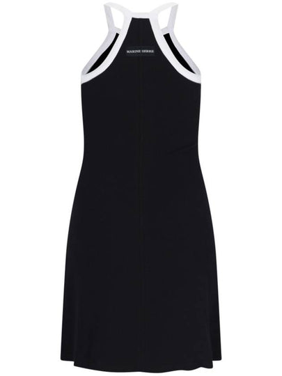 MARINE SERRE Dresses Black - MARINE SERRE - BALAAN 2