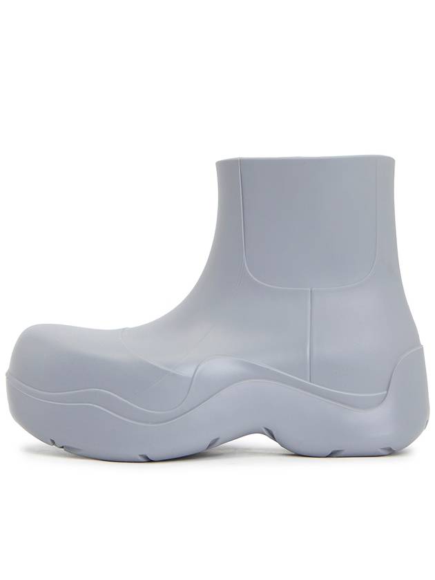 Puddle Rubber Ankle Rain Boots Grey - BOTTEGA VENETA - BALAAN 5