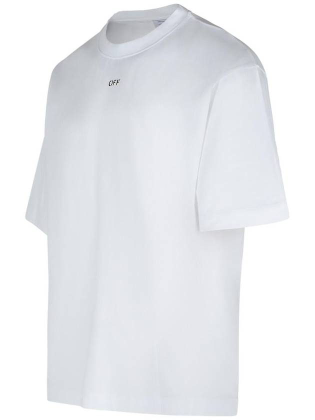 Off-White 'Vibe Arrow' White Cotton T-Shirt - OFF WHITE - BALAAN 2