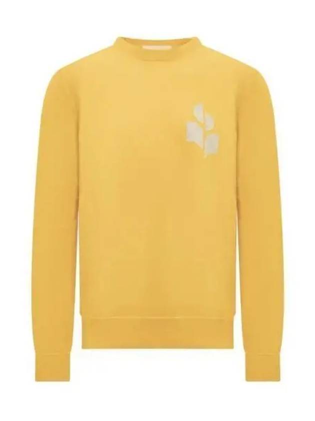 Evans Logo Crew Neck Knit Top Yellow - ISABEL MARANT - BALAAN 2