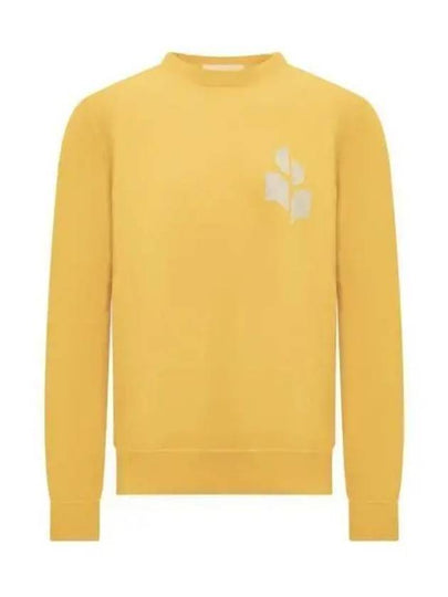 Evans Logo Crew Neck Knit Top Yellow - ISABEL MARANT - BALAAN 2