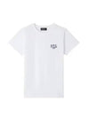 Denise Embroidered Short Sleeve T-shirt White - A.P.C. - BALAAN 2