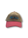 two tone vintage washing ball cap Beige Dark pink - KOOKEESEE - BALAAN 2