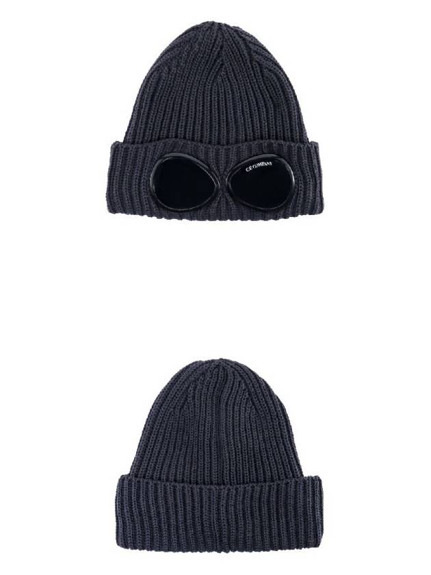 Goggles Merino Wool Beanie Grey - CP COMPANY - BALAAN 6