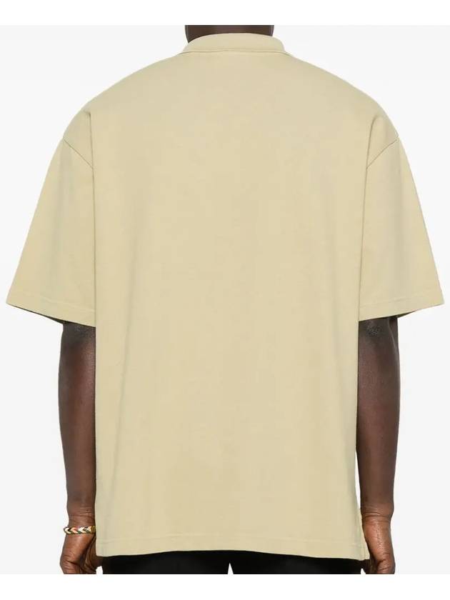 Maison Kitsune Bold Foxhead Oversized Polo Short Sleeve T Shirt MM00202 - POLO RALPH LAUREN - BALAAN 3