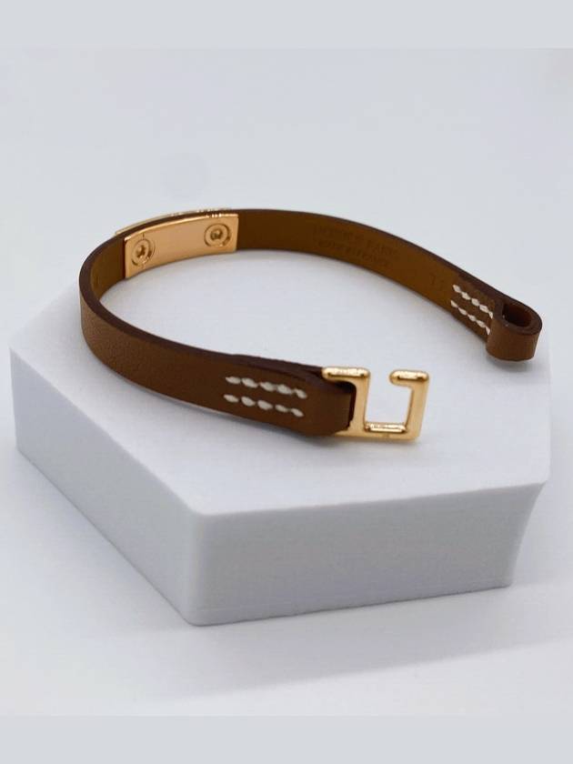 Reveil Mini Rose Gold Bracelet Etophe - HERMES - BALAAN 4