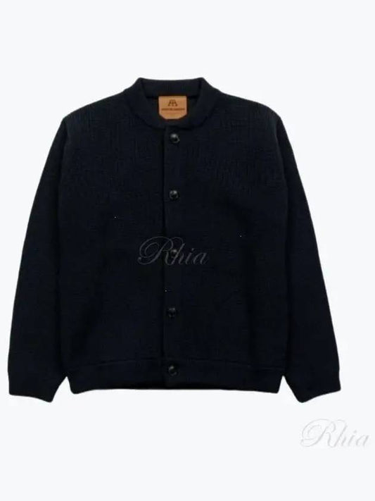 Andersen Skipper Jacket Navy Blue Cardigan - ANDERSEN-ANDERSEN - BALAAN 1