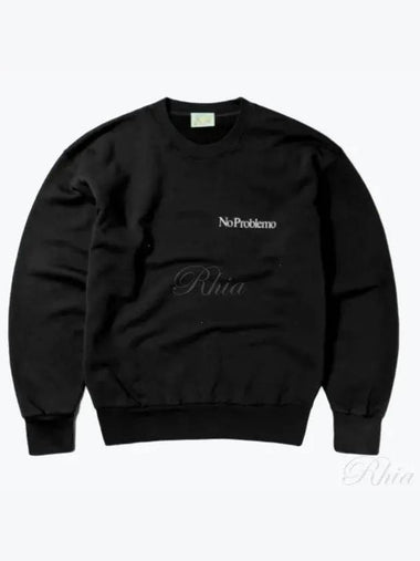 Aries No Problem Sweatshirt COAR20009 Black - ARIES - BALAAN 1