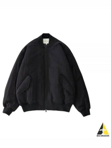 24 LEROY BOMBER JACKET BLACK 1107 - STUDIO NICHOLSON - BALAAN 1