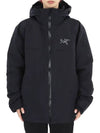 Men s MACAI Hooded Down Padded Jacket Black X000007447 - ARC'TERYX - BALAAN 3