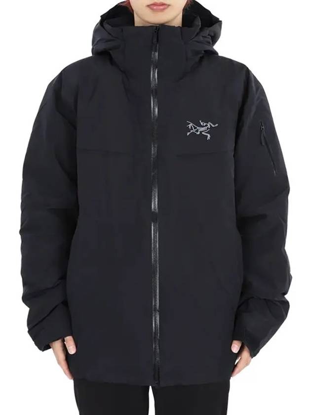 Men s MACAI Hooded Down Padded Jacket Black X000007447 - ARC'TERYX - BALAAN 3