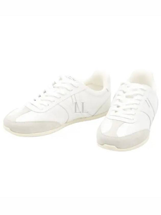 JoGGer Lace Up Low Top Sneakers White - CELINE - BALAAN 2