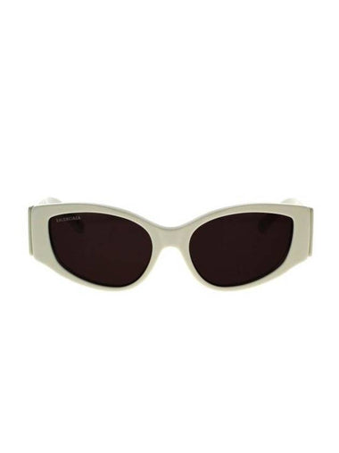 Sunglasses BB0258S 003 WHITE - BALENCIAGA - BALAAN 1