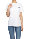 STAR Logo Short Sleeve T-Shirt White - GOLDEN GOOSE - BALAAN.