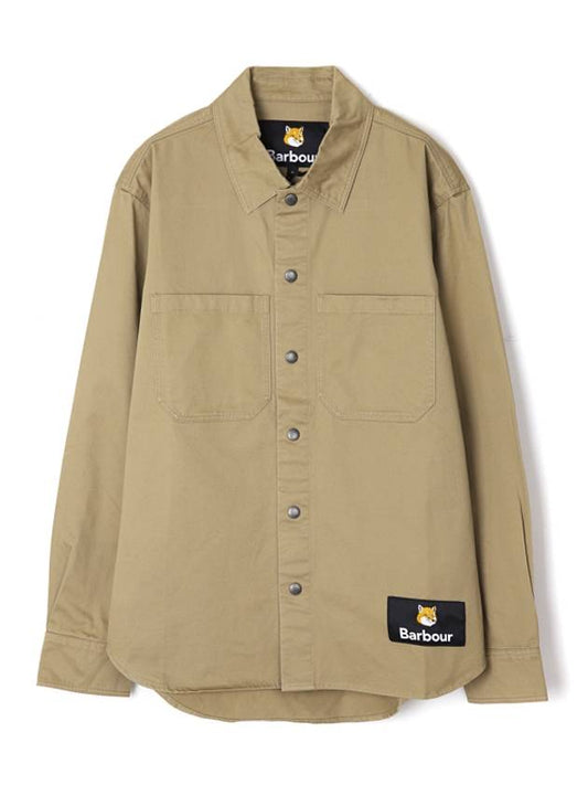 Relaxed Uniform Over Long Sleeve Shirt Brown - BARBOUR - BALAAN 1