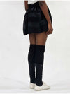 AW42AS07 Cable high knee socks dark gray - ATHPLATFORM - BALAAN 5