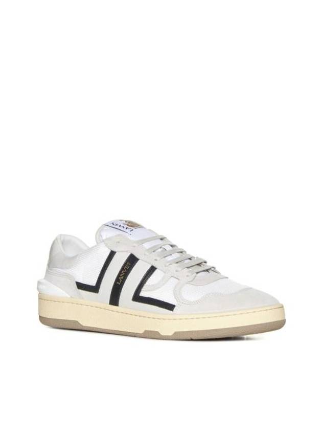 Clay Low Top Sneakers Off White - LANVIN - BALAAN 3