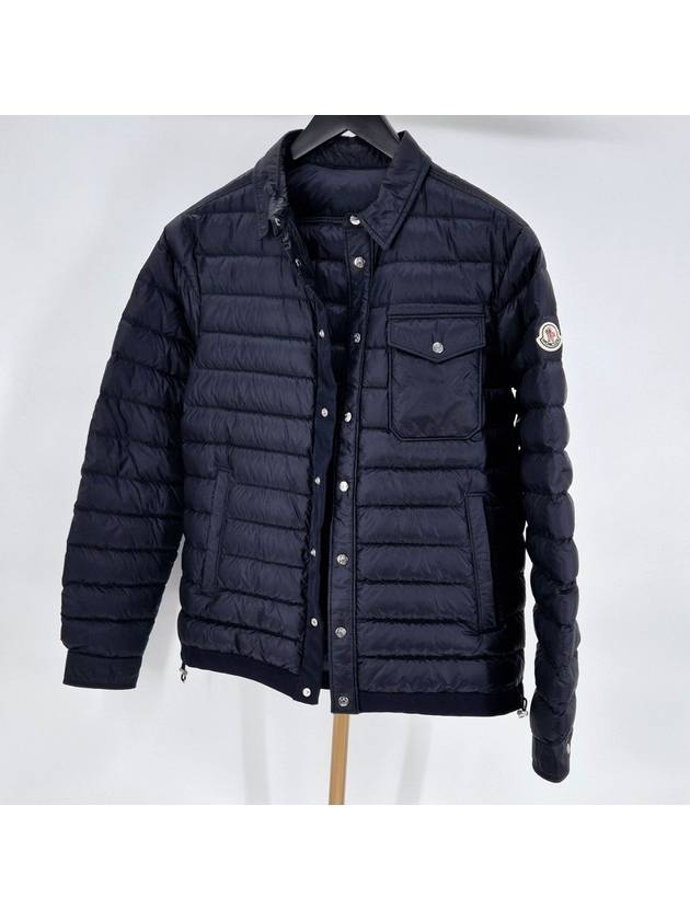 Shirt lightweight padded navy size 2 - MONCLER - BALAAN 2