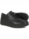 Rally Leather Low Top Sneakers Black - FITFLOP - BALAAN 3