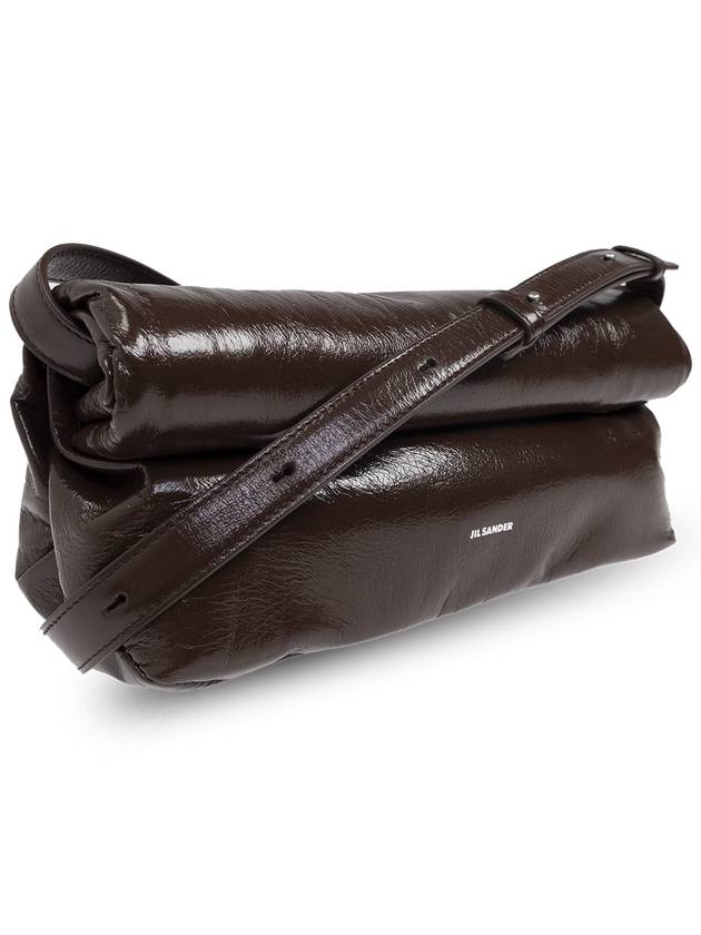 Roll up small shoulder bag chocolate plum - JIL SANDER - BALAAN 5