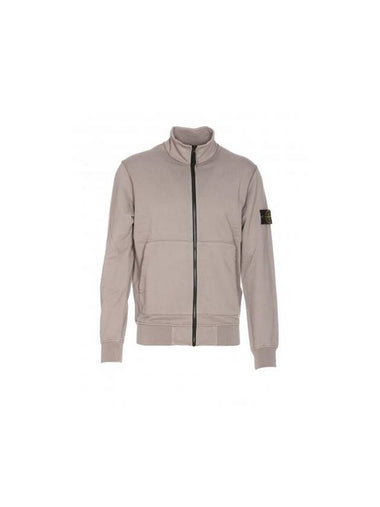 Compass Badge  Zip-Up Jacket Taupe - STONE ISLAND - BALAAN 1