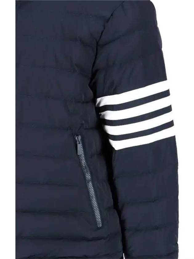 Poly Twill Down Filled 4-Bar Ski Padding Navy - THOM BROWNE - BALAAN 4