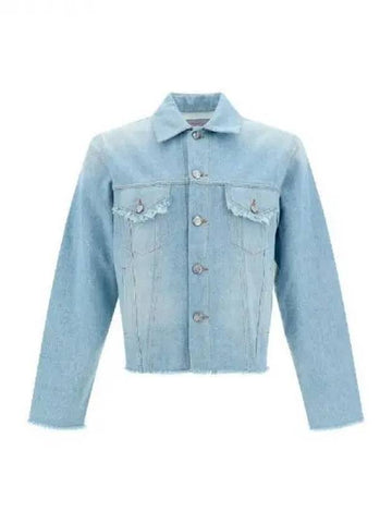 Bicolor denim jacket 270027 - BLUEMARBLE - BALAAN 1